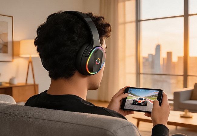 Active noise cancelling headphones with RGB streaming light effect.jpg