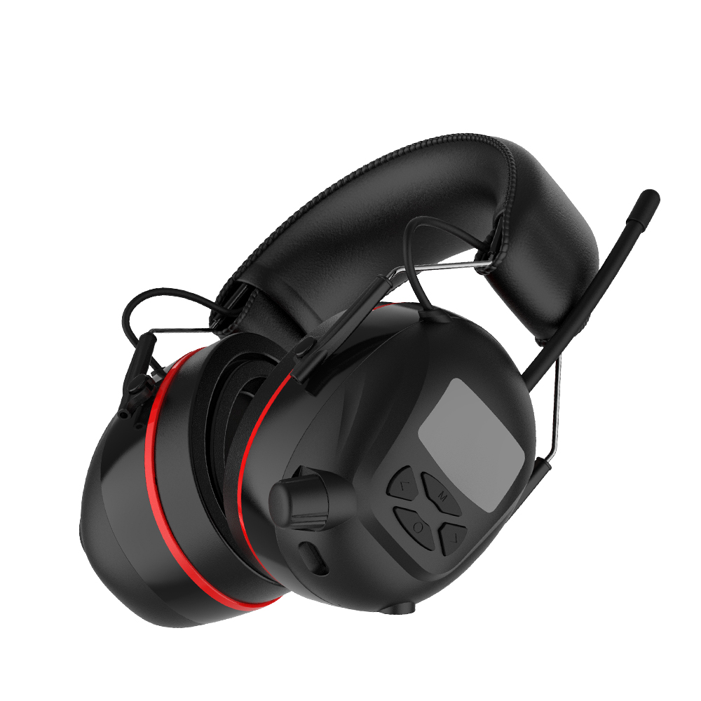 Soundproof earmuffs for industrial noise reduction and safety headphones