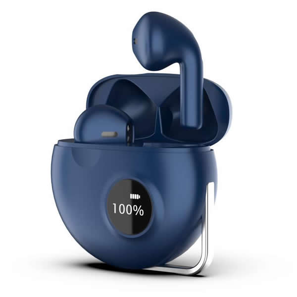 Real Metal Ring Wireless Stereo Headsets (TWS)